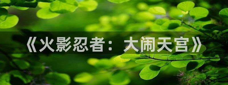羞羞漫画子豪：《火影忍者：大闹天宫》